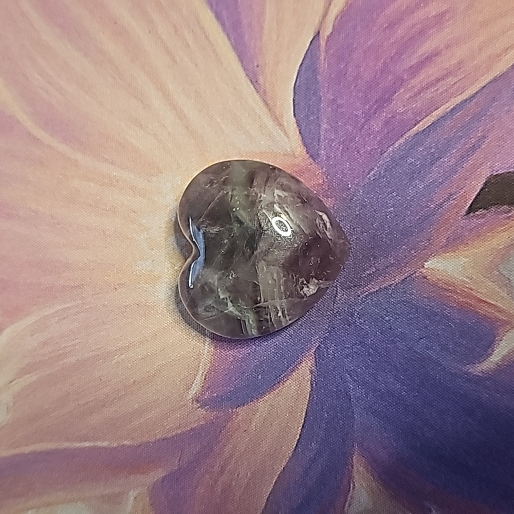 Fluorite heart 2